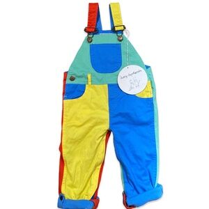Primary Colourblock Overalls